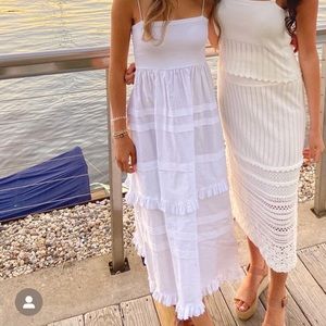 Zara White Maxi Dress